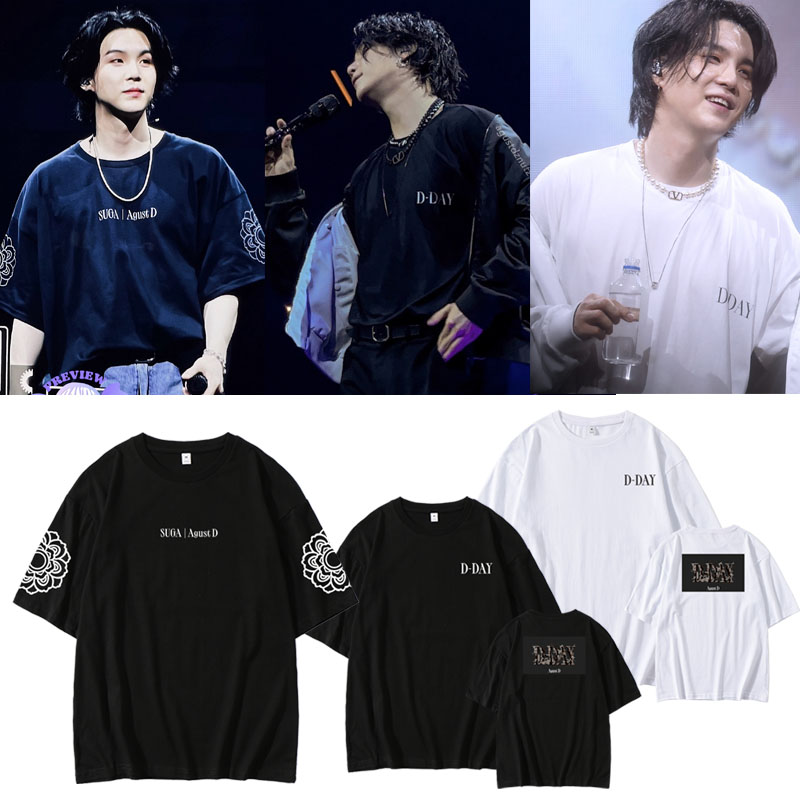 เสื้อยืด BTS SUGA : คอนเสิร์ต AgustD D-Day