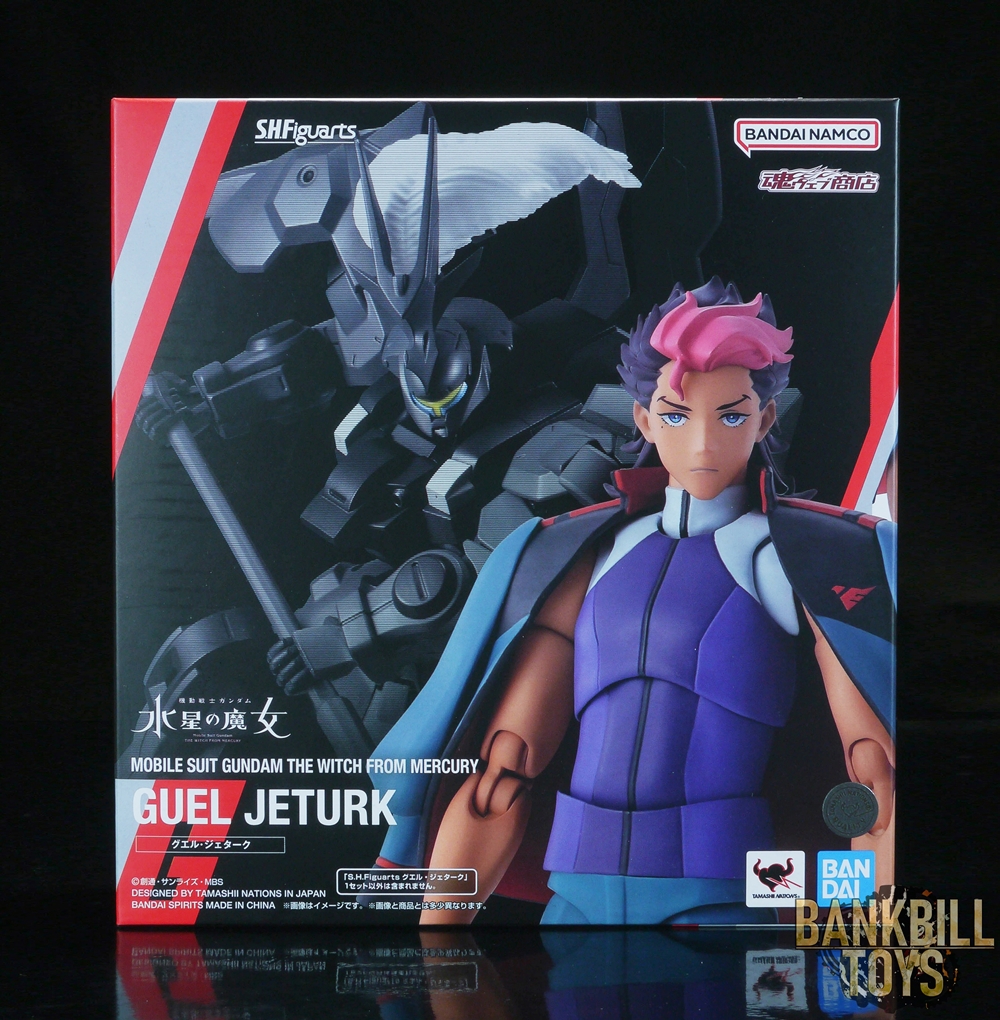 กันดั้ม Bandai Spirits Premium Bandai Tamashii Web Shop Limited S.H.Figuarts Mobile Suit Gundam: The Witch from Mercury Guel Jeturk