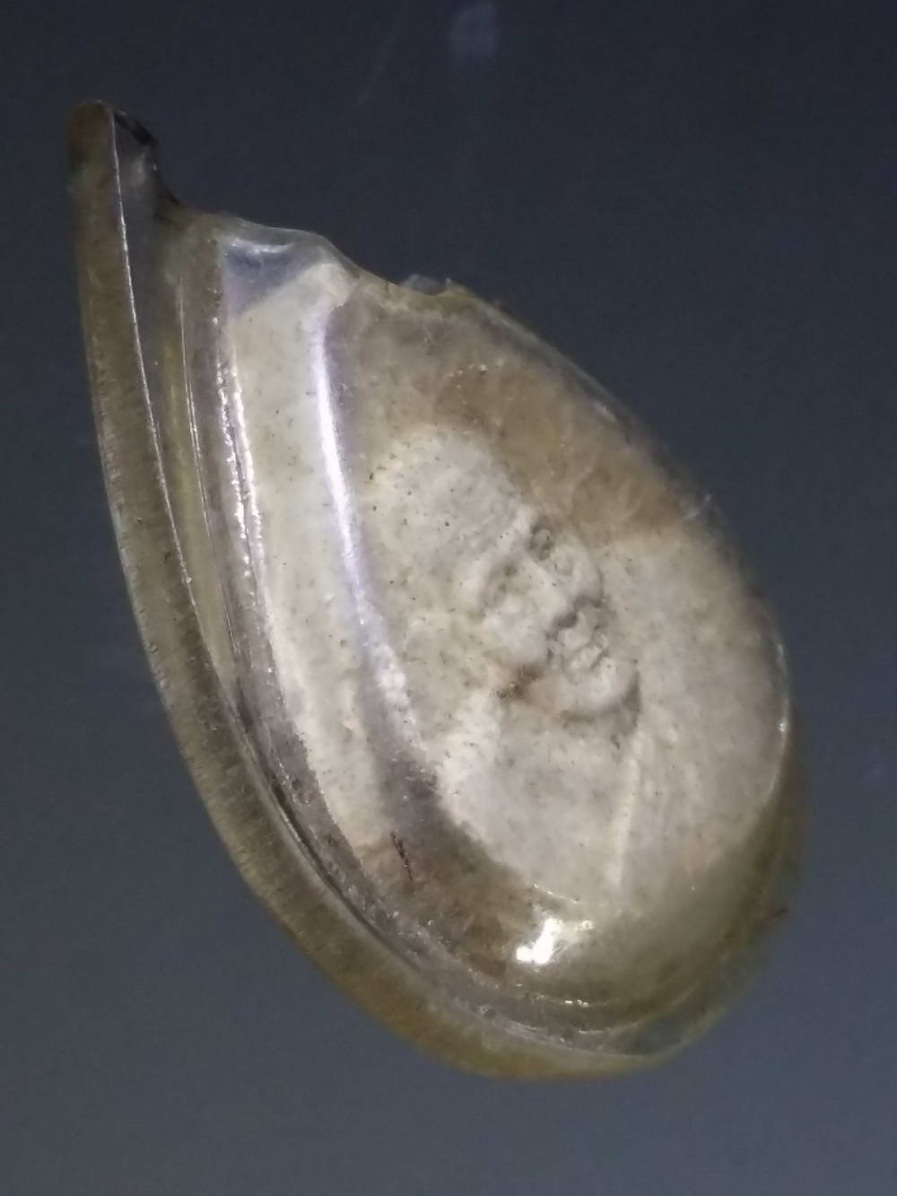 รหัสสินค้า หลวงปู่ทวด วัดต่างๆ 239 หลวงปู่ทวดเนื้อผงพิมพ์หยดน้ำ หลวงพ่อจำเนียร วัดถ้ำเสือ จังหวัดกระบี่