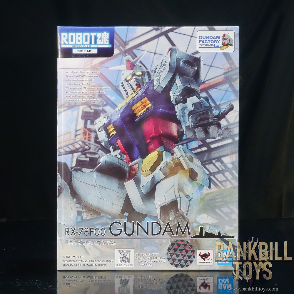 กันดั้ม Bandai Spirits Gundam Factory Yokohama Limited The Robot Spirits <SIDE MS> R-SP RX-78F00 Gundam