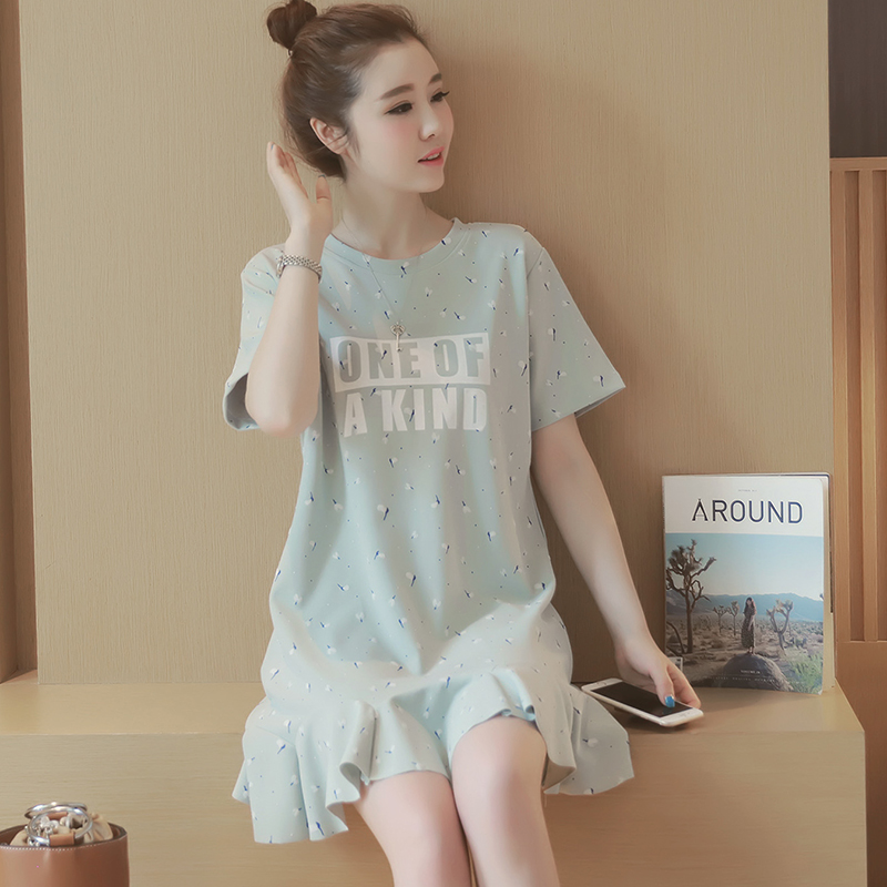 *พร้อมส่ง* ชุดให้นม Kindly Green Dress