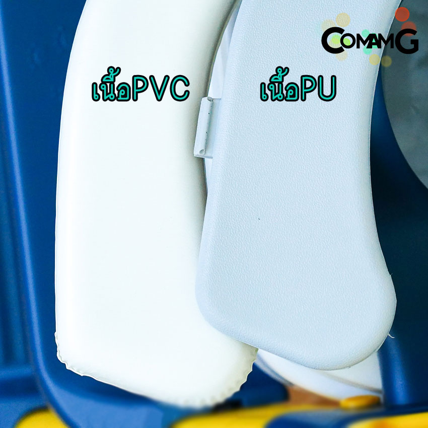 บันไดชักโครกเด็กลายกบ รองชักโครกสำหรับเด็ก มีที่นั่ง มี2สี สินค้าพร้อมส่ง