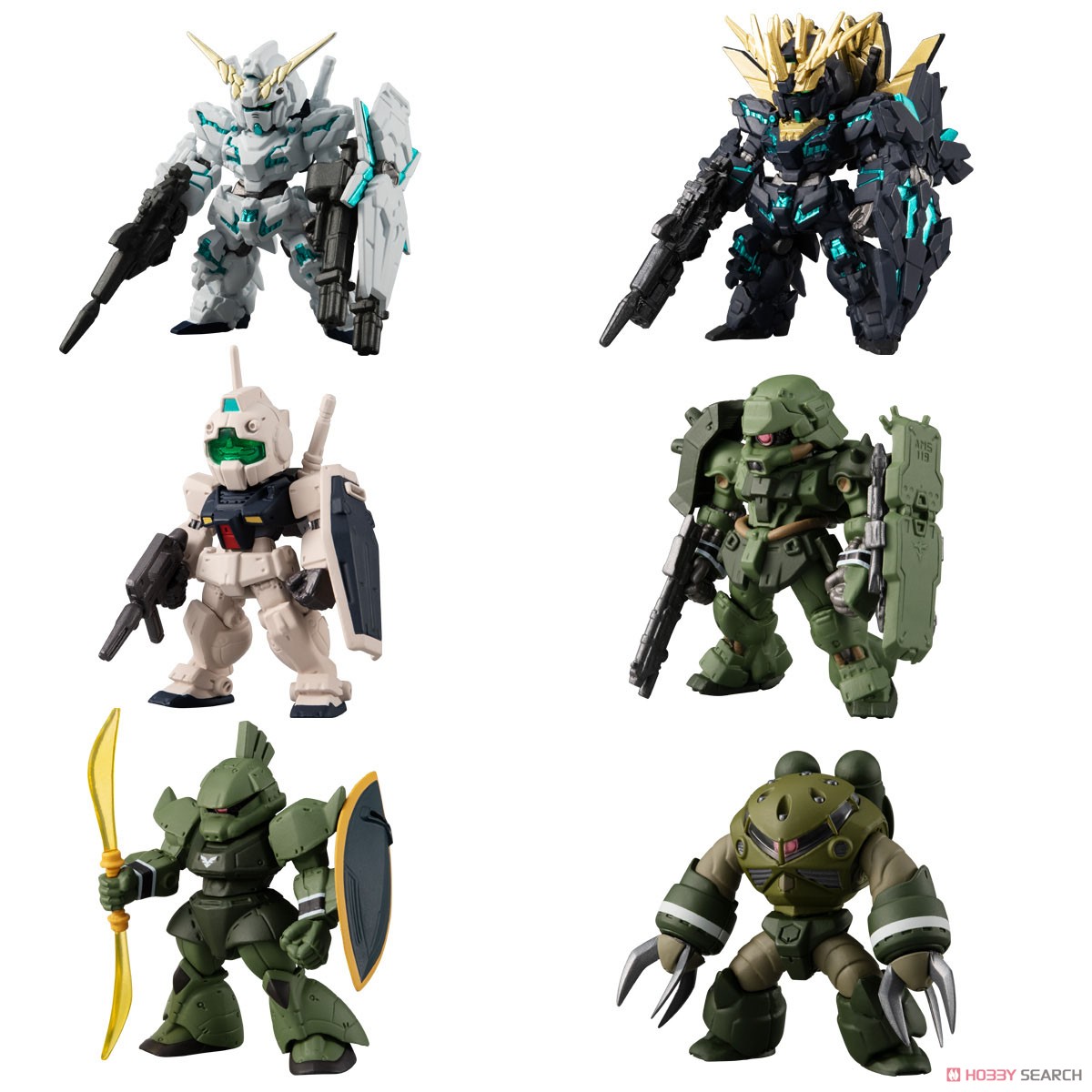 <Preorderภึง2/6/2021>เปิดรับPreorder มัดจำ200 บาท FW Gundam Converge Mobile Suit Gundam UC Special Selection (Set of 10) (ได้ครบ6แบบ+4ตัวสุ่มซ้ำครับ