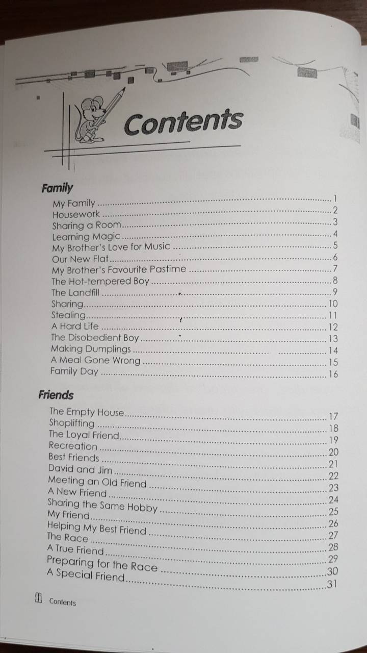 หนังสือฝึกการอ่านและการเขียนภาษาอังกฤษ Superduper Model Composition For Primary Levels 3