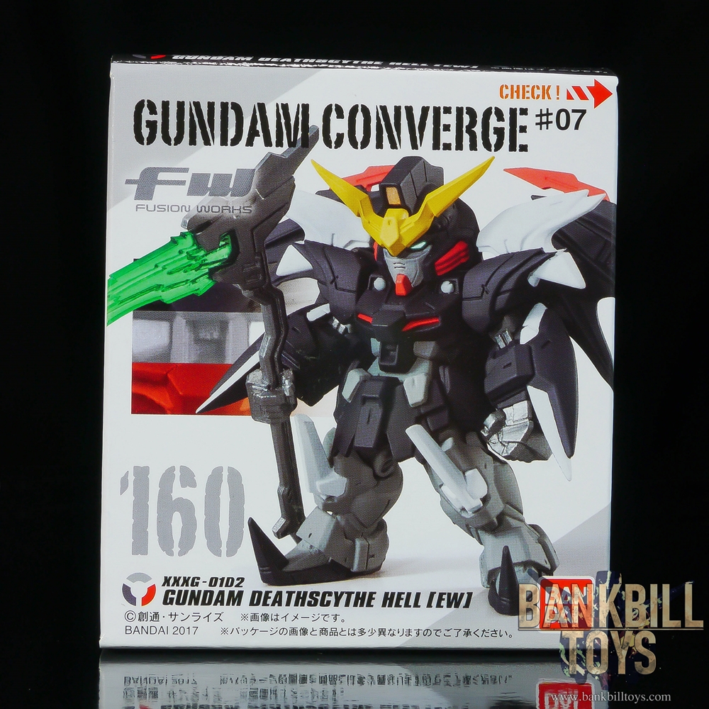 กันดั้ม Bandai Candy Toy FW Gundam Converge #07 No.160 XXXG-01D2 Gundam Deathscythe Hell [Endless Waltz Ver.]