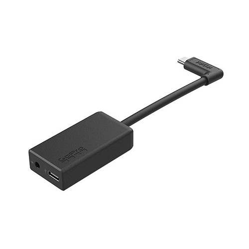 GoPro Pro 3.5mm Mic Adapter อะเดปเตอร์ไมค์ for Hero 9 / 8 / 7 / 6 / 5 / Session (แท้ประกันศูนย์)