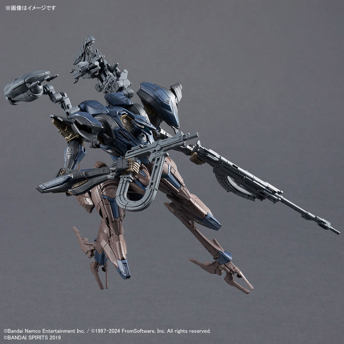 อาร์มอร์ด คอร์ Armored Core Bandai Spirits 30 Minutes Missions 30MM Armored Core VI: Fires of Rubicon Schneider Nachtreiher/40E Steel Haze / V.IV Rusty