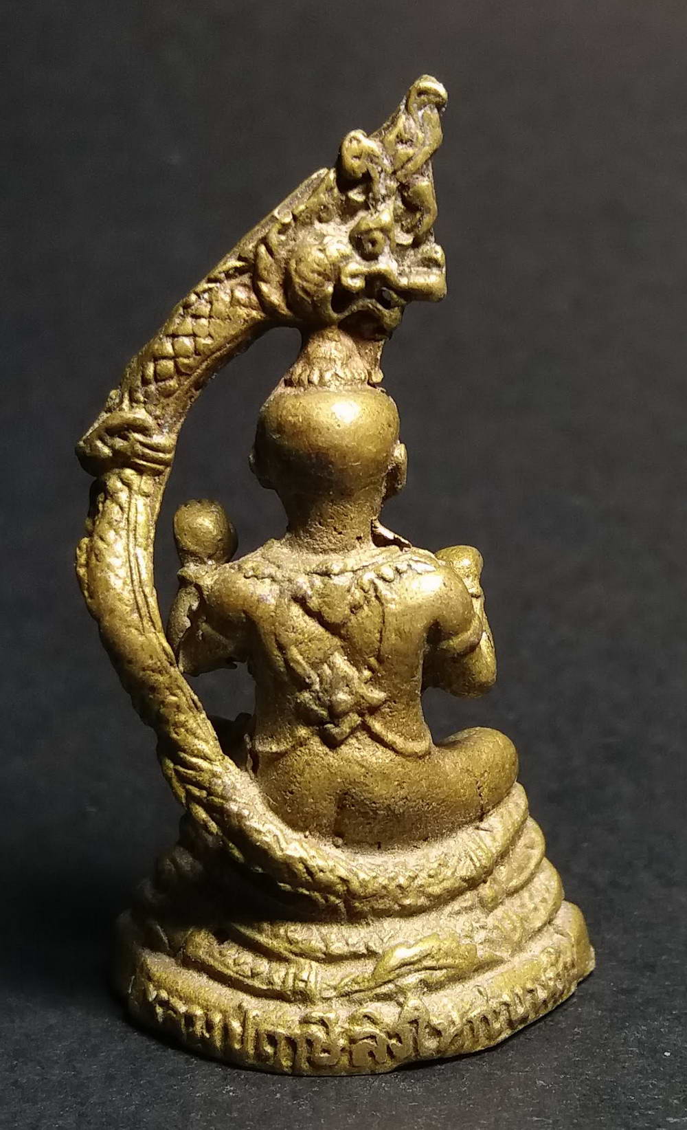 รหัสสินค้า พระกริ่ง พระหล่อ 104 รูปหล่อเนื้อทองผสมกุมารนาคราช หลวงปู่ฤาษีลิงใหญ่ นพเก้า พระรายการนี้ให้เช่าบูชาแล้ว