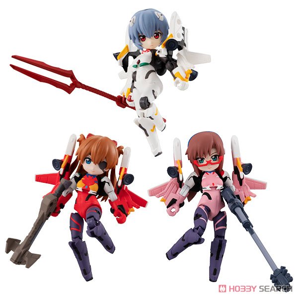 เปิดรับPreorder มัดจำ 500 บาท Desktop Army Rebuild of Evangelion (Set of 3) (PVC Figure)