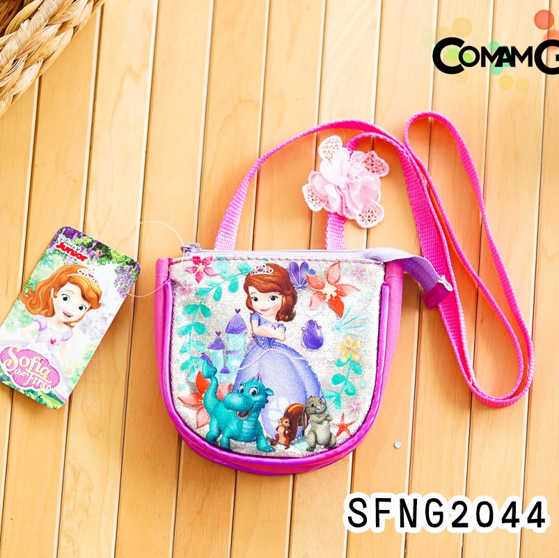 กระเป๋าคล้องคอเด็ก รุ่นตูดกลม ลิขสิทธิ์แท้