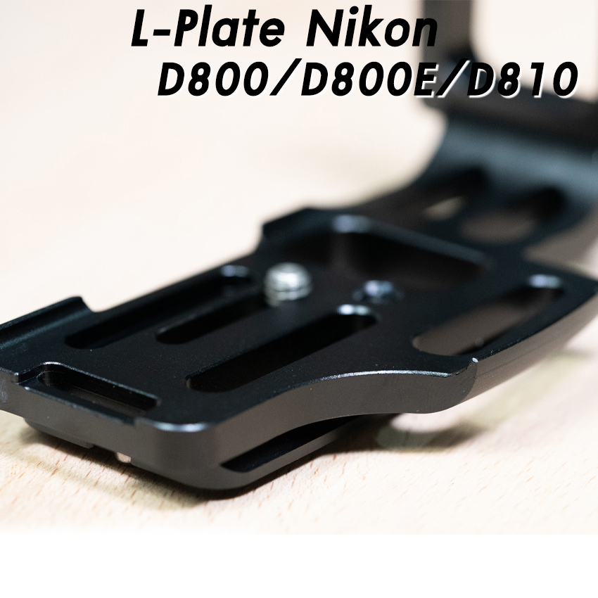 L-Plate Nikon D800 / D800E / D810 Camera Grip กันกระแทก และยึดอุปกรณ์