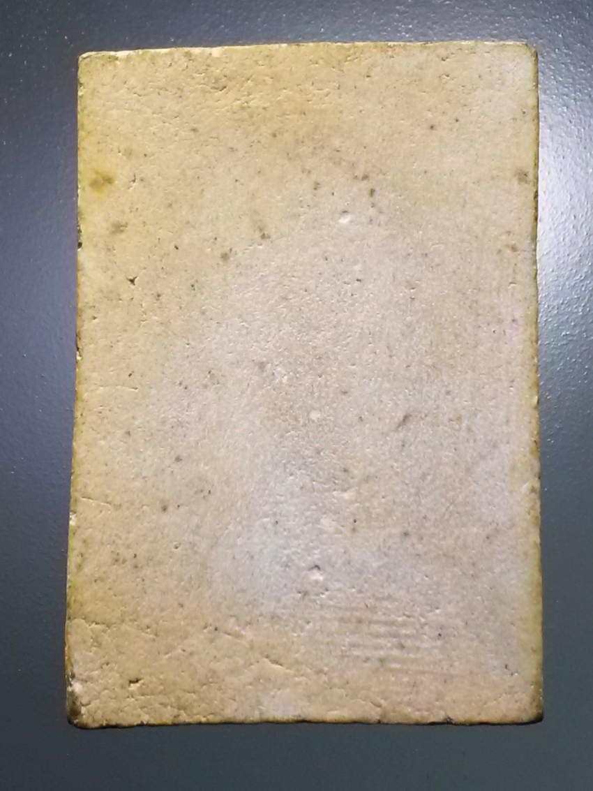 รหัสสินค้า พระไม่ทราบที่ 500 พระสมเด็จเนื้อผง ฐานดอกบัว หลังเรียบ ไม่ทราบที่