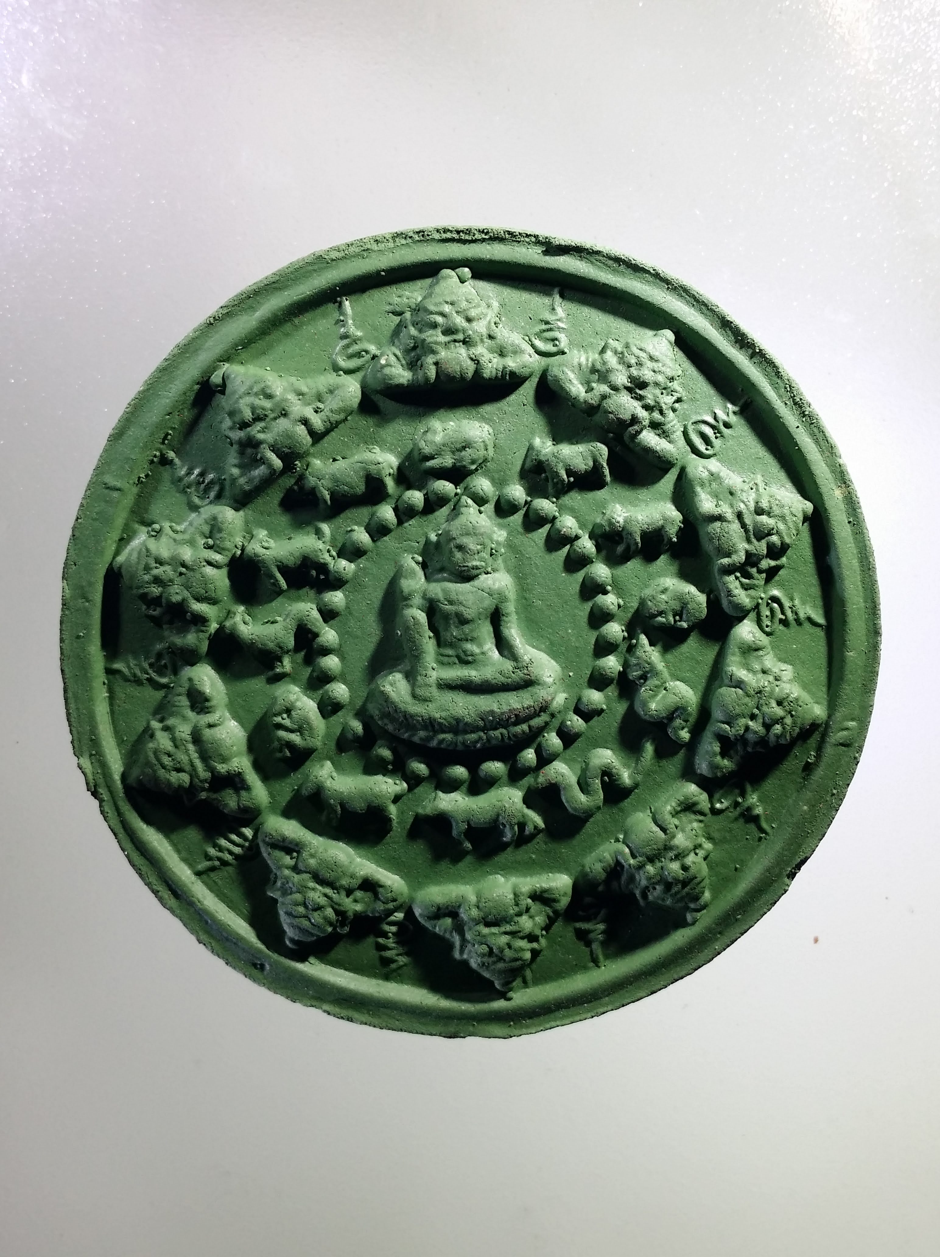 รหัสสินค้า จตุคามรามเทพ 481 พระเทวราชโพธิสัตว์จตุคามรามเทพ - หลวงปู่ทวดเหยียบน้ำทะเลจืด รุ่นทอดกฐินผ้าป่าสามัคคีรวยตลอดชาติ ไม่ทราบวัดที่สร้าง กล่องเดิม