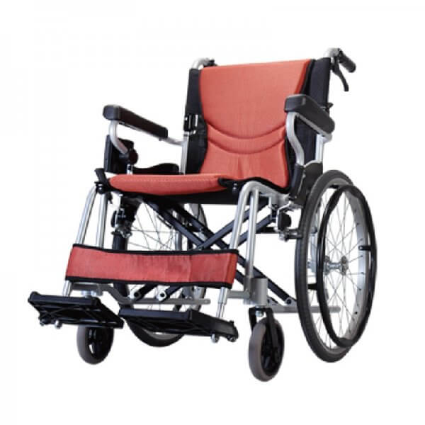 รถเข็นวีลแชร์น้ำหนักเบา พับได้ อลูมินัมอัลลอยด์คาร์ม่า รุ่น S-Ergo 205 F20 (WheelChair Karma S-Ergo 205 F20) พกพาสะดวก กะทัดรัด