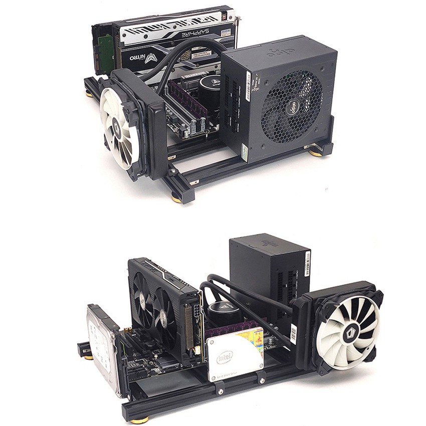 TestBed เคสคอมพิวเตอร์ DIY โครงอลูมิเนียม