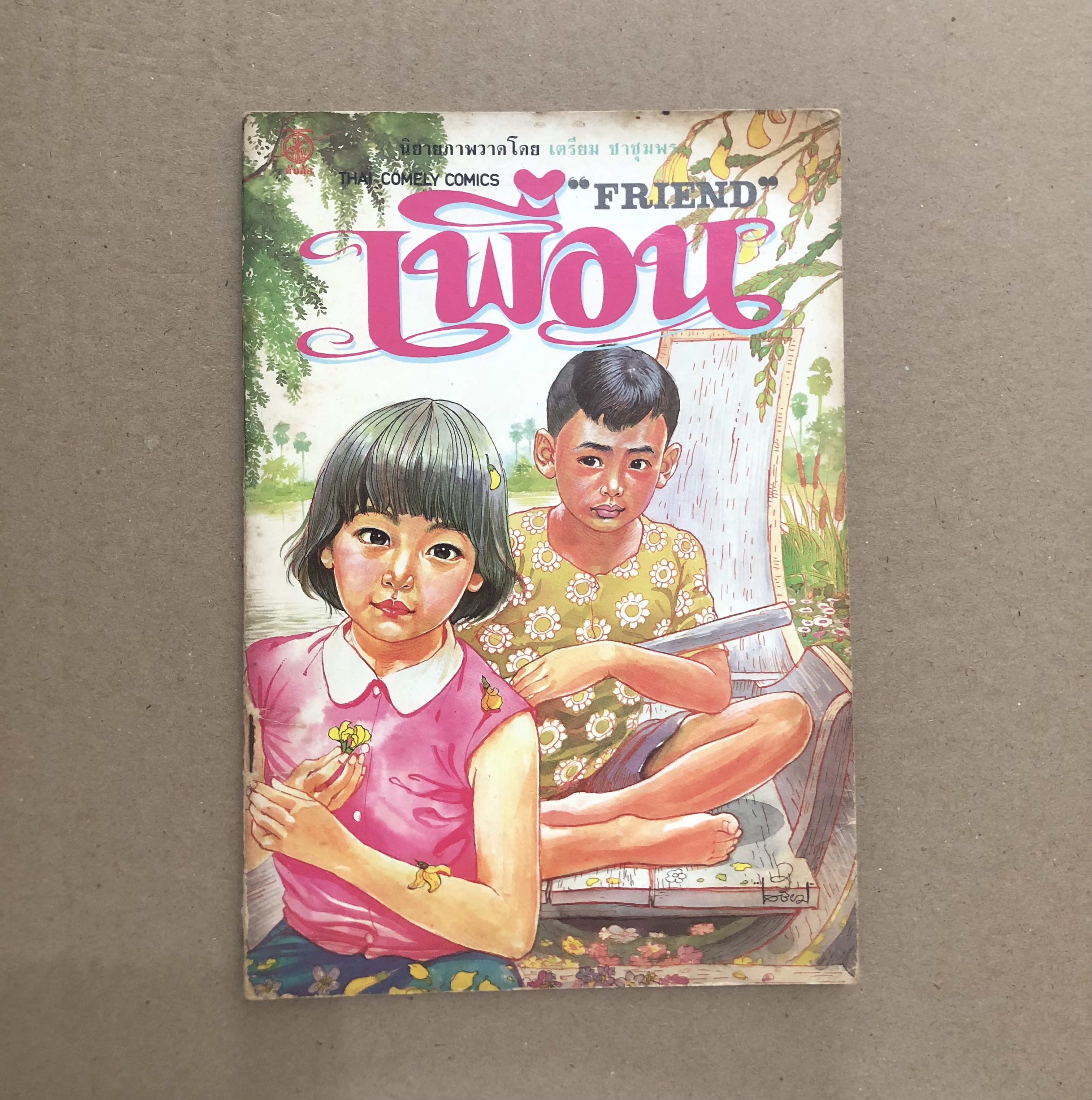 "เพื่อน" (โดย เตรียม ชาชุมพร)(ตำหนิ)