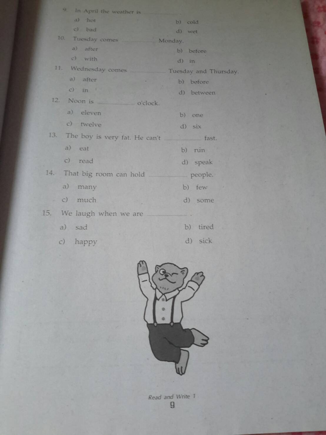 New Read and Write 1