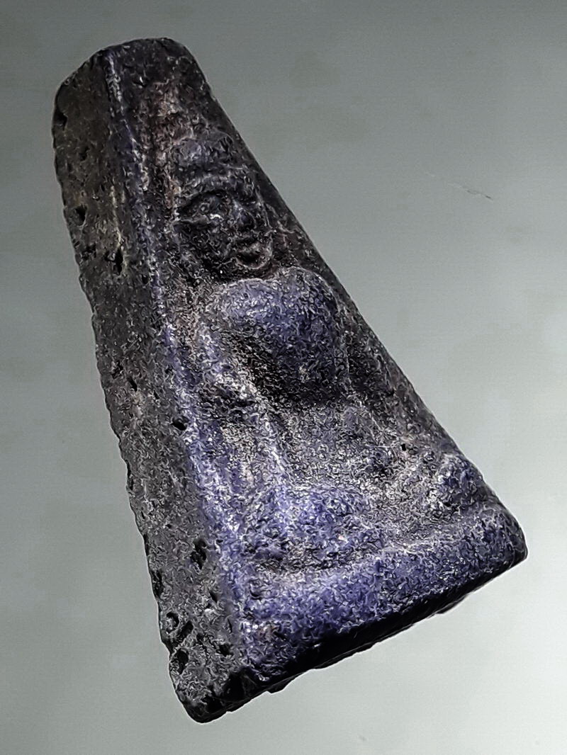 รหัสสินค้า พระเนื้อดิน ผง ว่าน 10446 พระผงสุพรรณ เนื้อดินเผา ผงใบลาน หลวงปู่สมบุญ วัดตม จ.ปราจีนบุรี