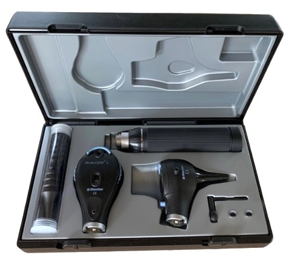 รุ่น ri-scope L (R3746-203) L3 Otoscope/ L2 Ophthalmoscope, LED 2.5V ยี่ห้อ Riester, Germany