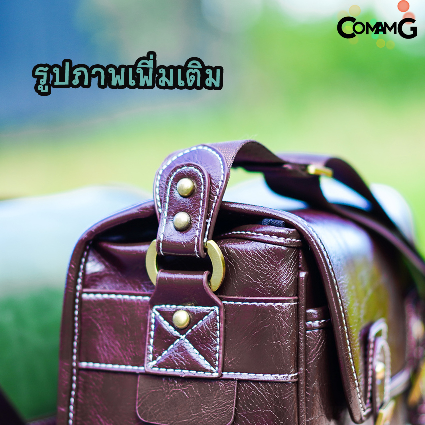 กระเป๋ากล้อง กระเป๋ากล้องหนัง กระเป๋ากล้องวินเทจ Leather camera bag vintage พร้อมส่ง