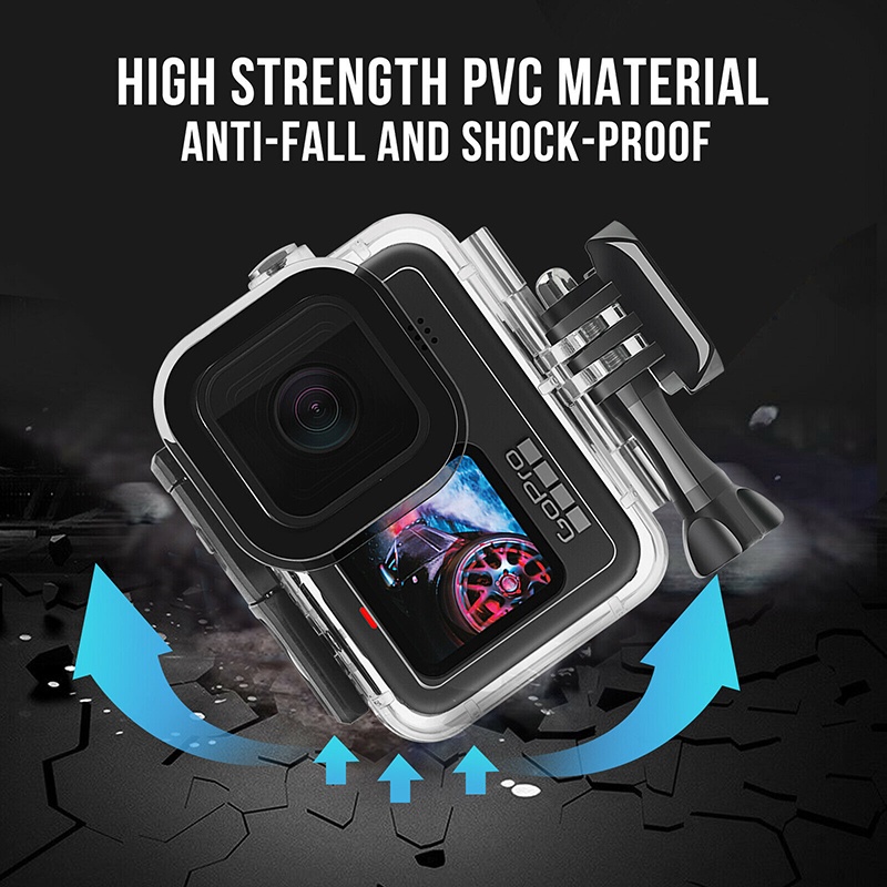 GoPro 11 / 10 / 9 Waterproof Housing Case เคสกันน้ำ กรอบกันน้ำ