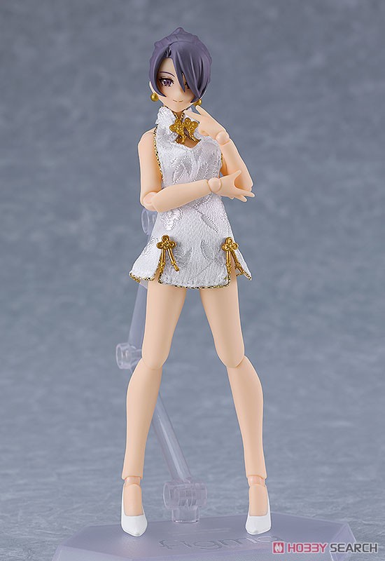 <Preorderถึง 17/11/2023>🔔เปิดรับPreorder มัดจำ 500 บาท figma Female Body (Mika) with Mini Skirt Chinese Dress Outfit (White)