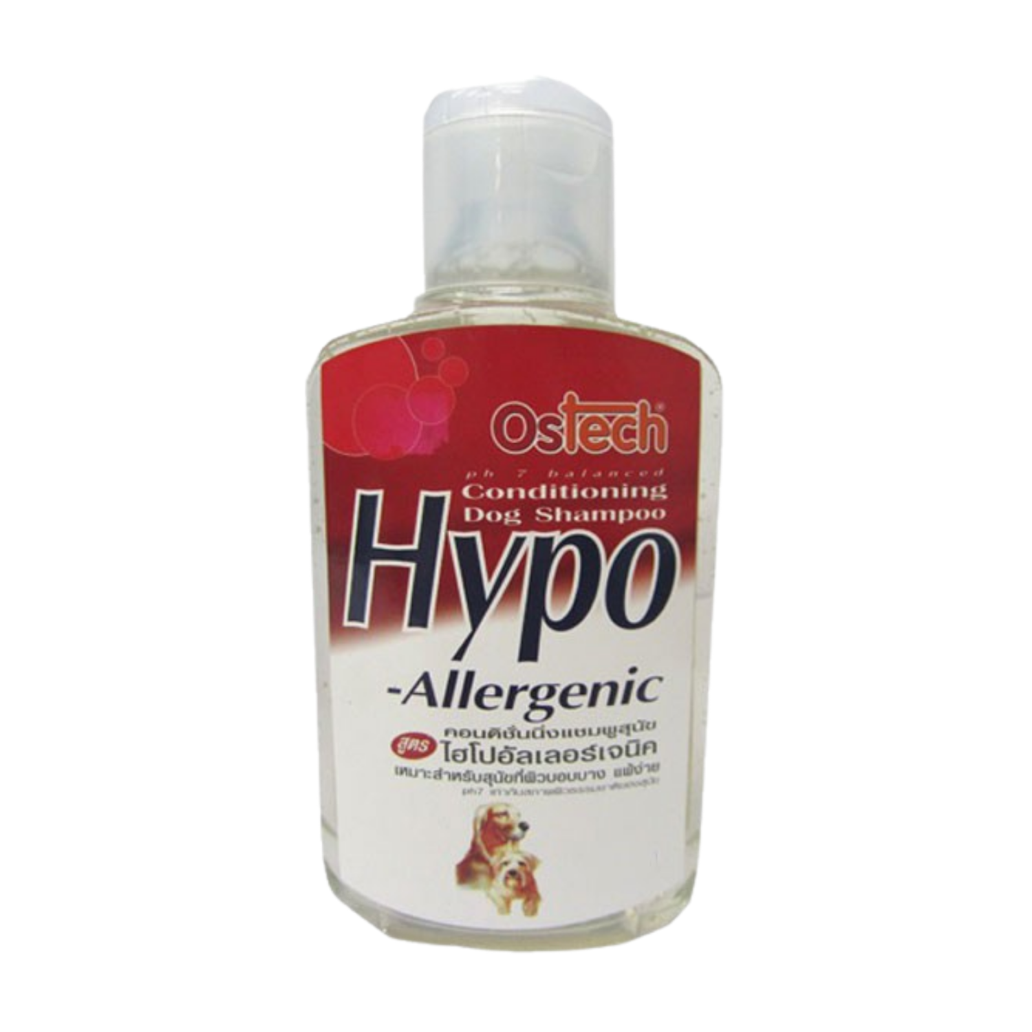 Ostech Hypo แชมพูสุนัขที่ผิวบอบบางแพ้ง่าย 200ml