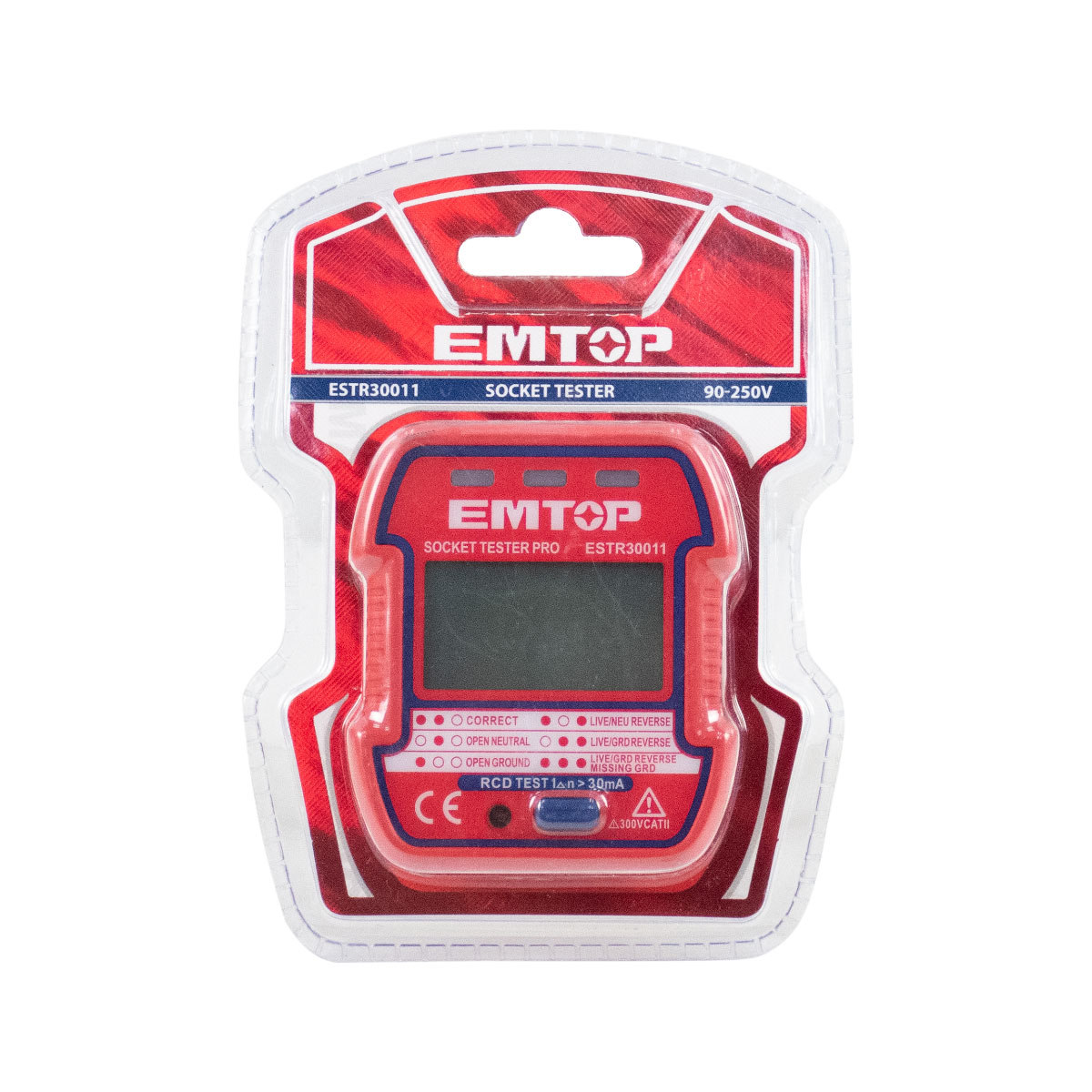 EMTOP เครื่องทดสอบปลั๊กไฟ [ESTR30011]