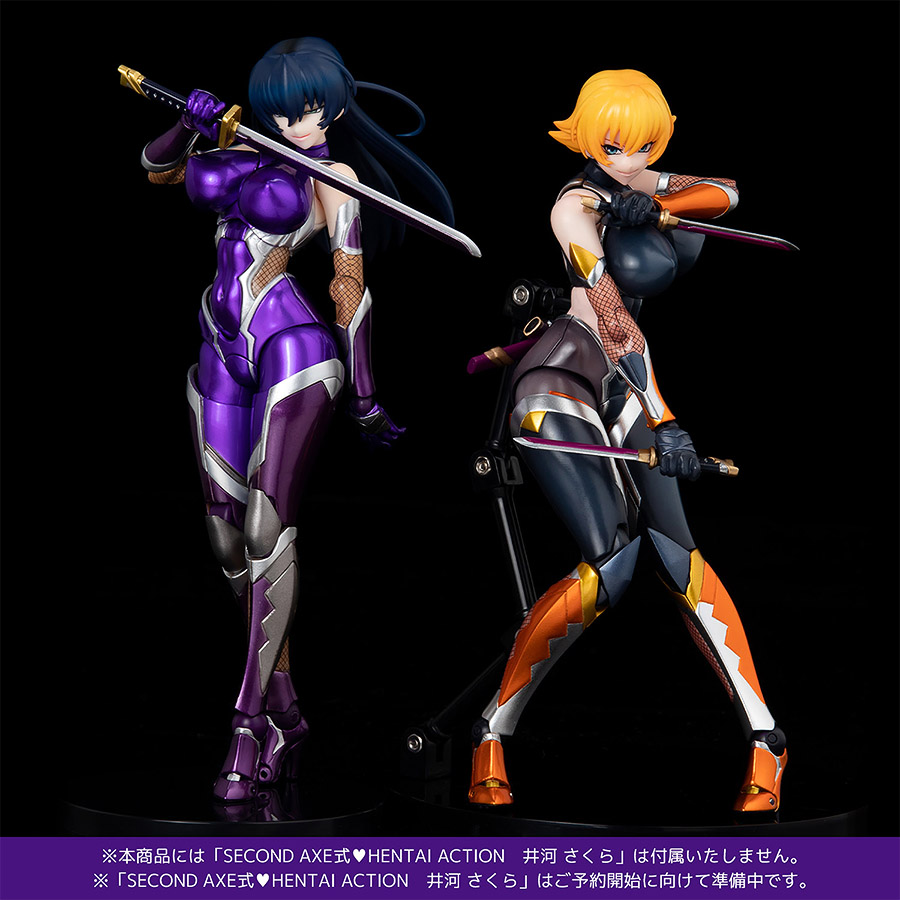 <Preorderถึง 13/5/2022 >เปิดรับPreorder มัดจำ 1000 บาท SECOND AXE HENTAI ACTION Asagi Igawa～Metallic Color ver.～
