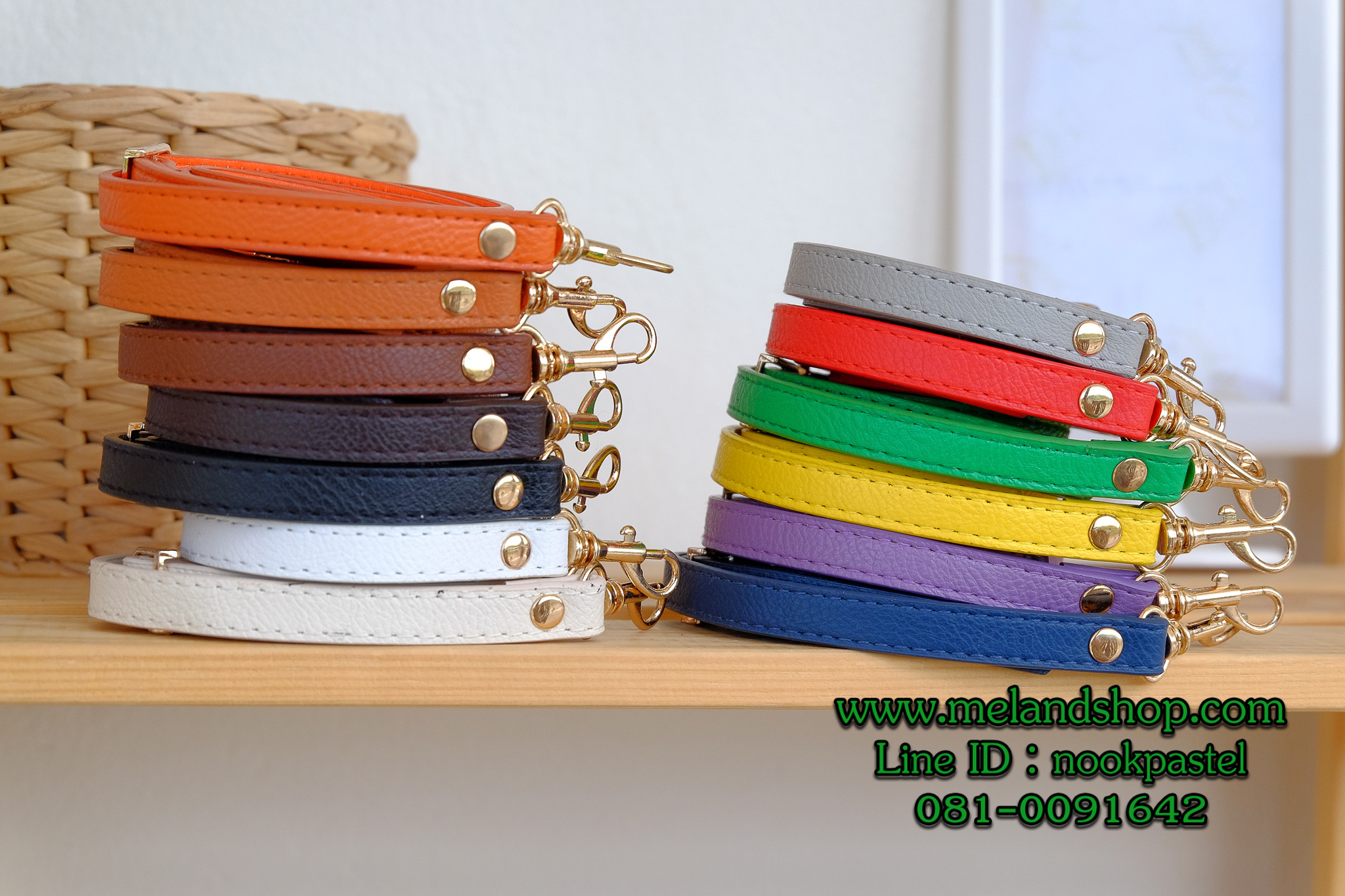 สายกระเป๋าหนังPU เส้นเล็ก 11MM สายสามารถปรับเลื่อนได้ หัวเกี่ยวเลื่อนล็อค อะไหล่เงิน/อะไหล่ทอง พร้อมส่ง