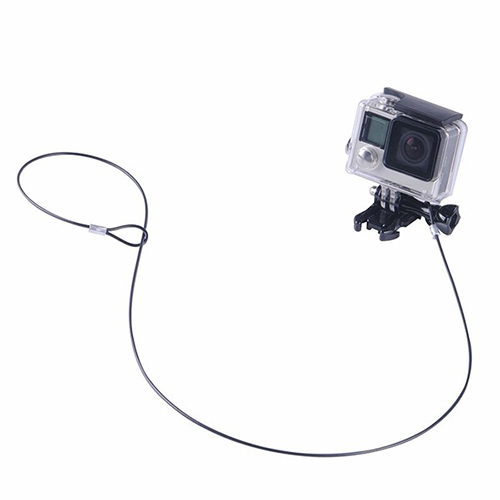 สายกันกล้องหล่นพร้อมน๊อต Smatree 30 cm Stainless Steel Tether Lanyard for GoPro l Action Cameras