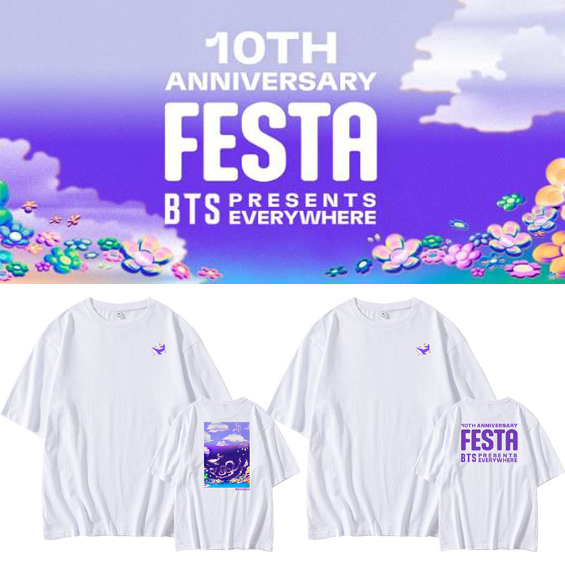 เสื้อยืด BTS : 10th FESTA