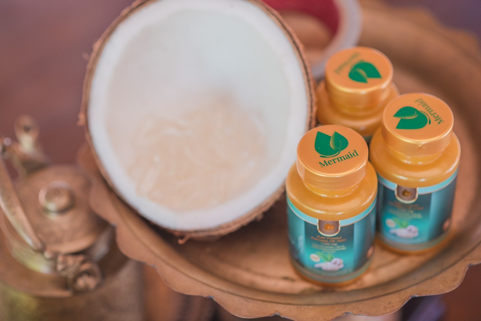 เมอเมด coconutoilgold ปรับสมดุลร่างกาย