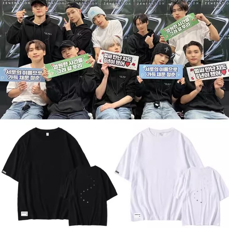 เสื้อยืด THE BOYZ : 2ND WORLD TOUR 'ZENERATION'
