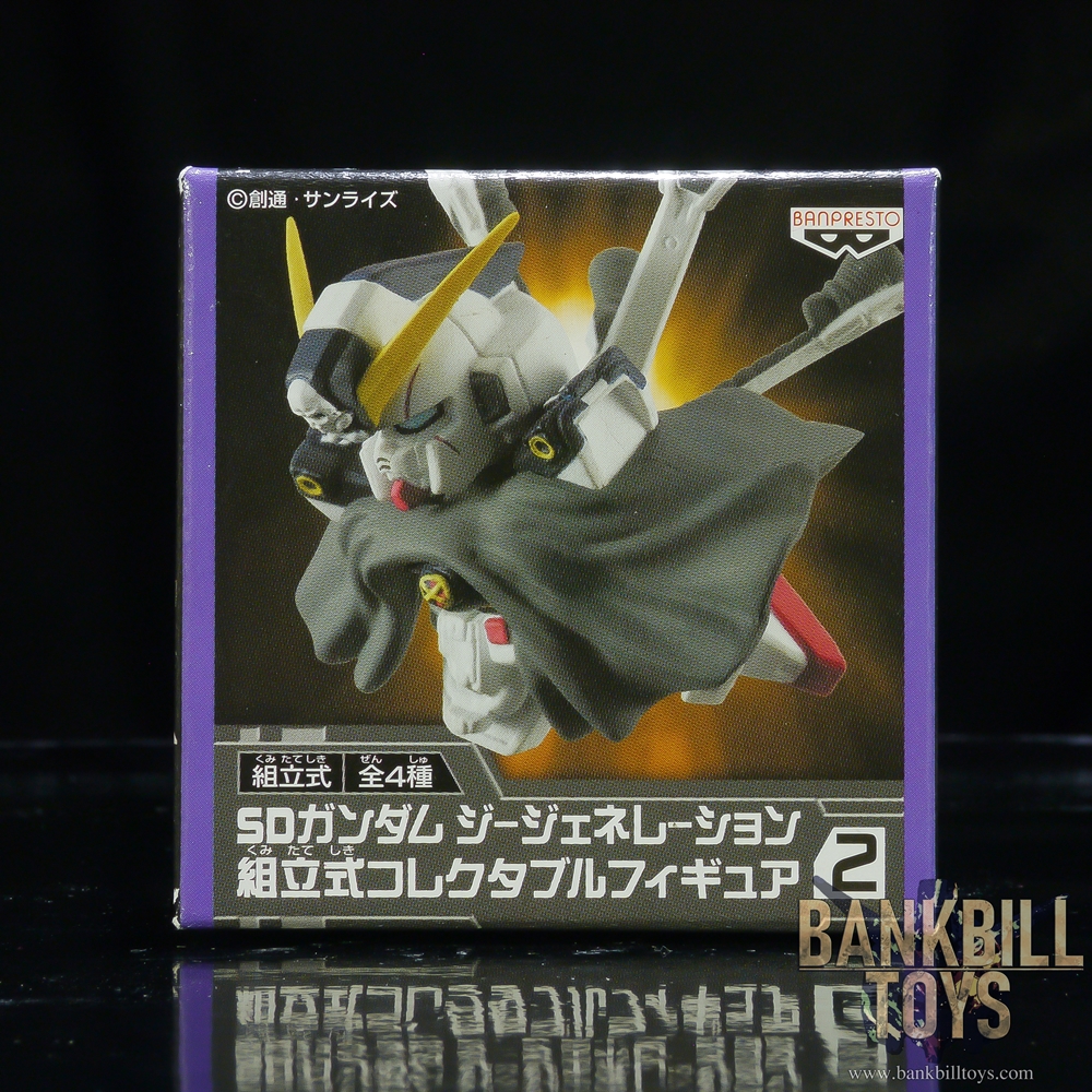 กันดั้ม Banpresto SD Gundam G Generation Assembly Type Collectible Figure 2 No.07 XM-X1 Crossbone Gundam X-1