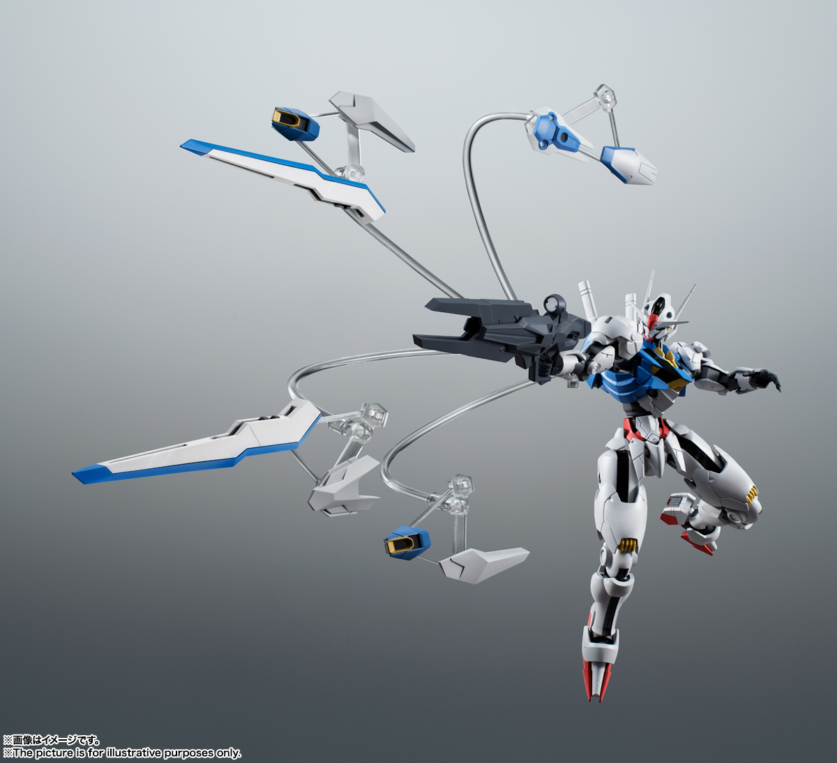 กันดั้ม Bandai Spirits The Robot Spirits <SIDE MS> R-301 XVX-016 Gundam Aerial Ver. A.N.I.M.E.
