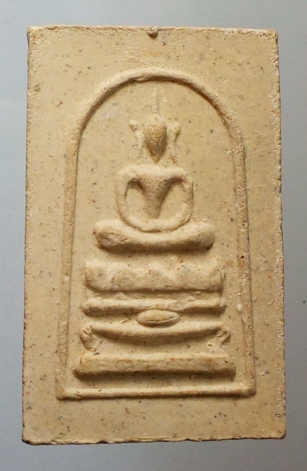 รหัสสินค้า พระสมเด็จ วัดต่างๆ 426 พระสมเด็จเนื้อผง หลังรูปเหมือน หลวงปู่วัง วัดตาลโพลง