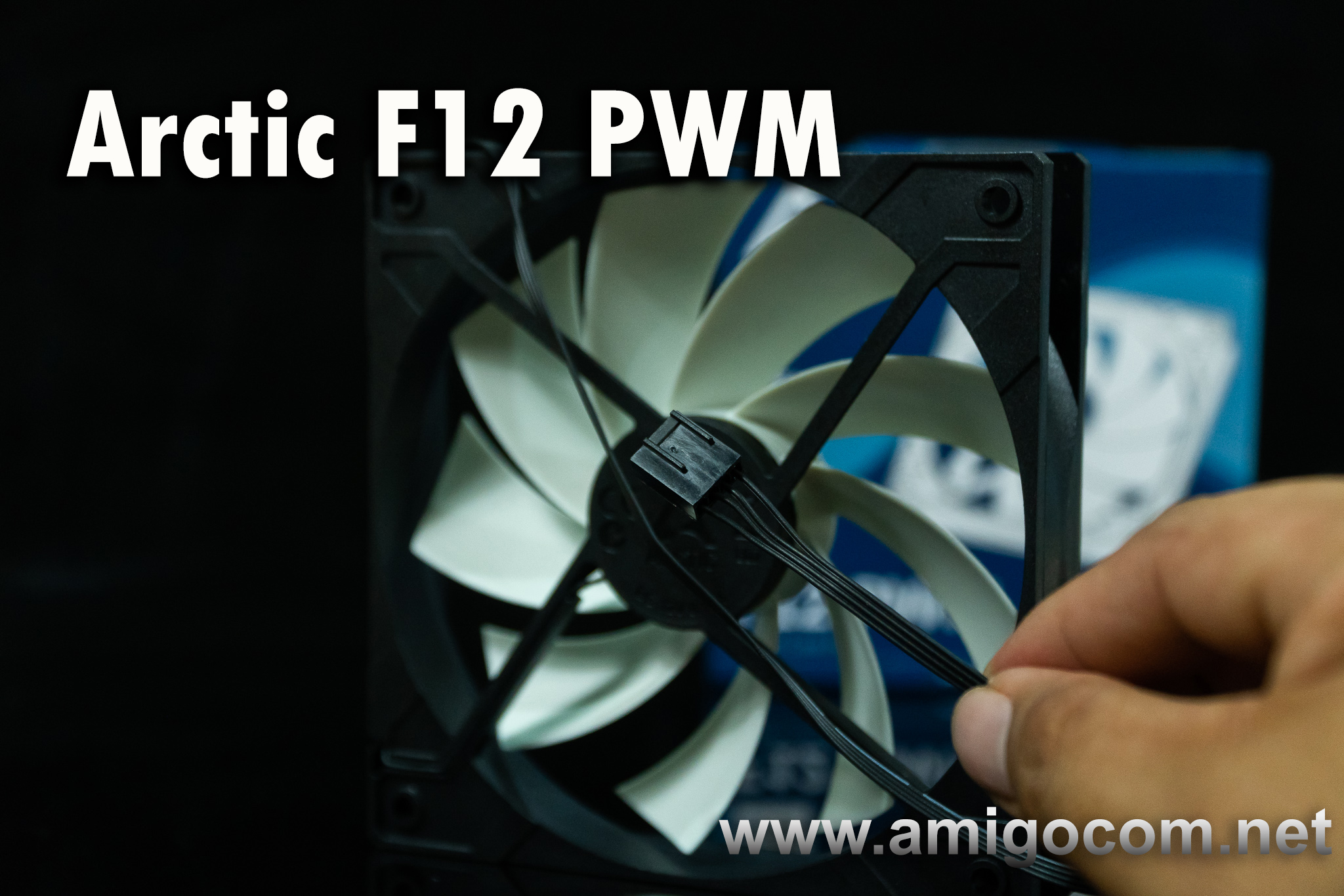 พัดลมArctic F12 PWM ขนาด 12CM
