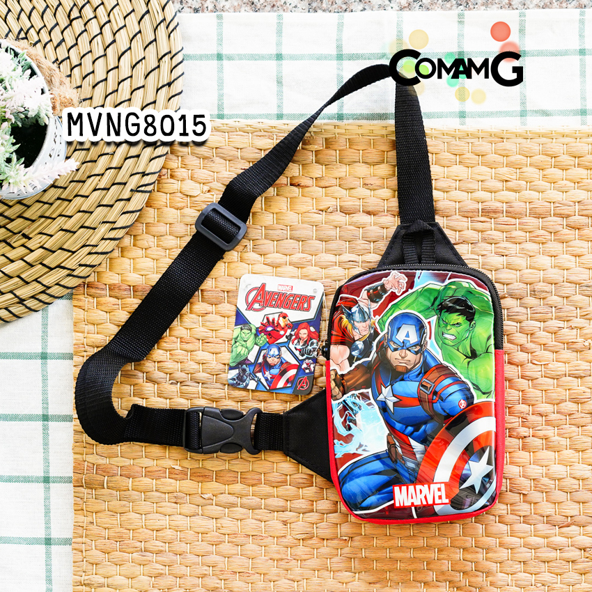 กระเป๋าคาดอกเด็ก กระเป๋าเด็ก รุ่นทรงสี่เหลี่ยม ลิขสิทธิ์แท้ คาดอก มีหลายลาย