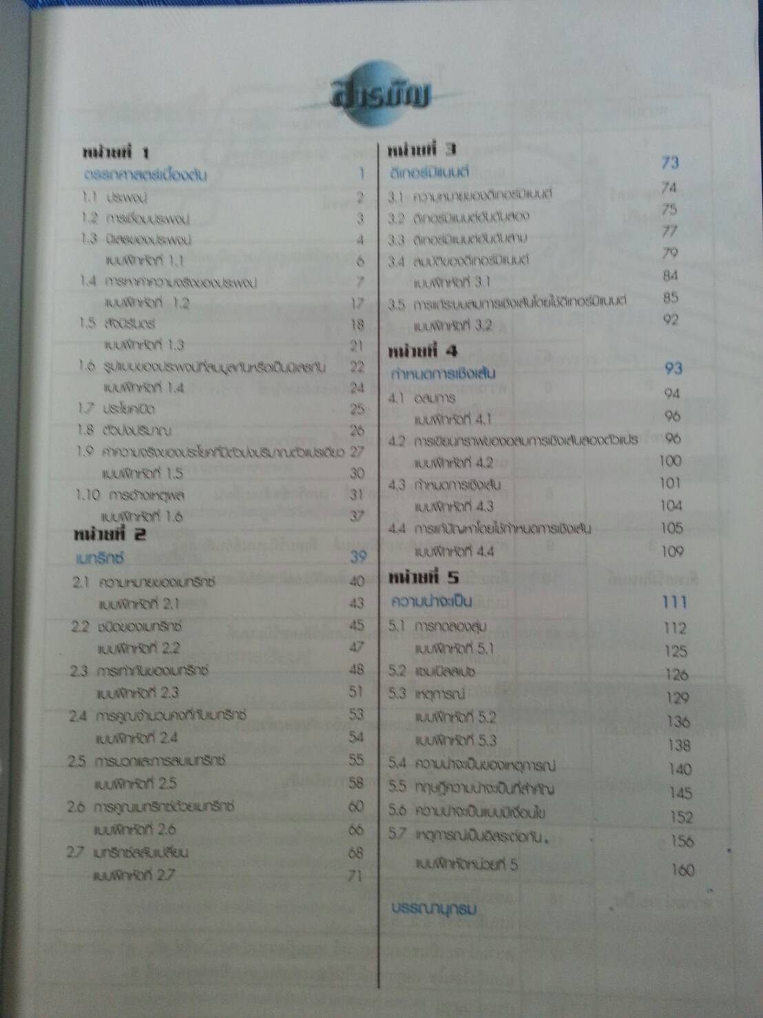 คณิตศาสตร์ธุรกิจ (Business Mathematics, JW) สนพ.จิตรวัฒน์ โดย อ.วราภรณ์ วงศ์ไตรรัตน์ และ ผศ.สุรพล เสียงสนั่น