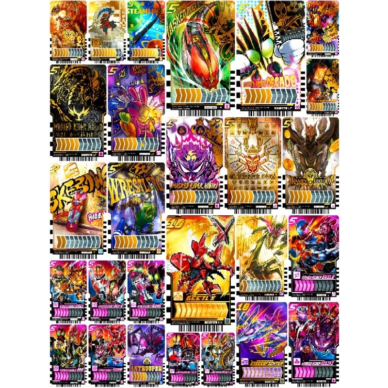 การ์ดก็อดชาร์ด ชุดพิเศษ Rider Card Gotchard