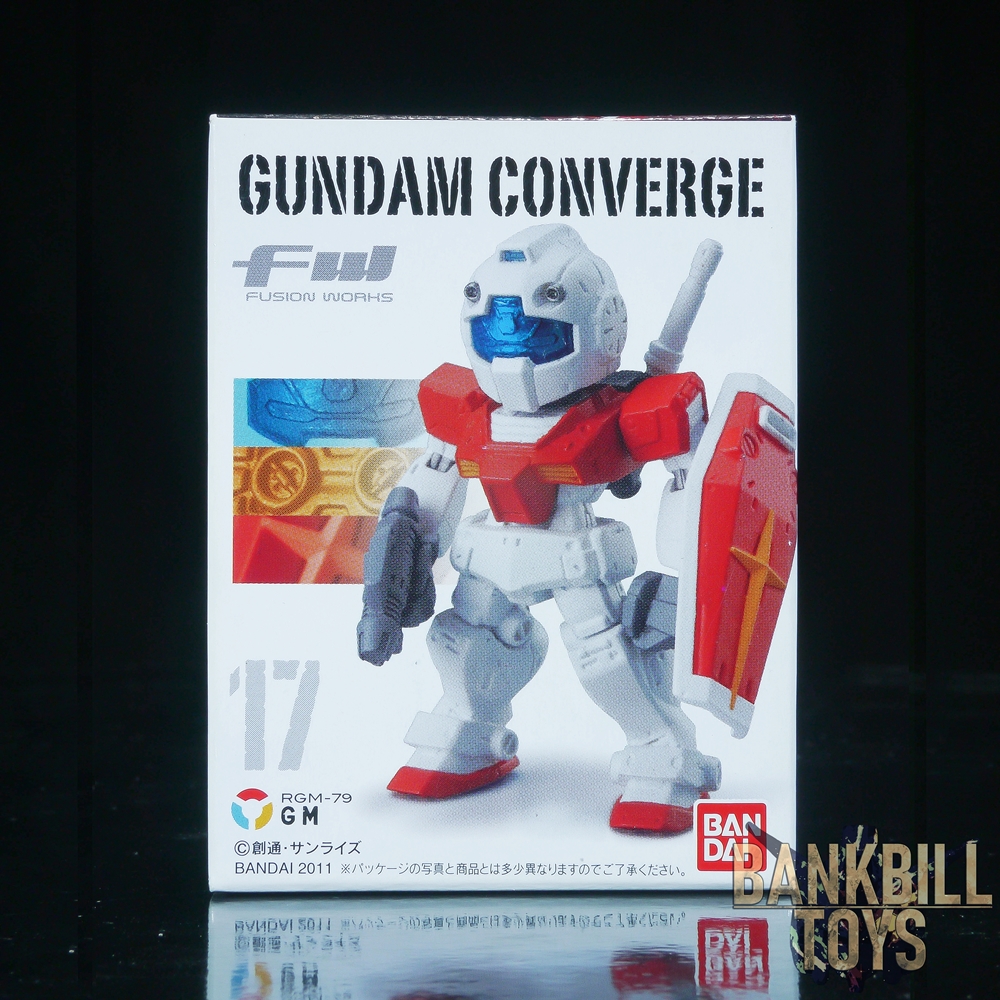 กันดั้ม Bandai Candy Toy FW Gundam Converge 3 No.17 RGM-79 GM