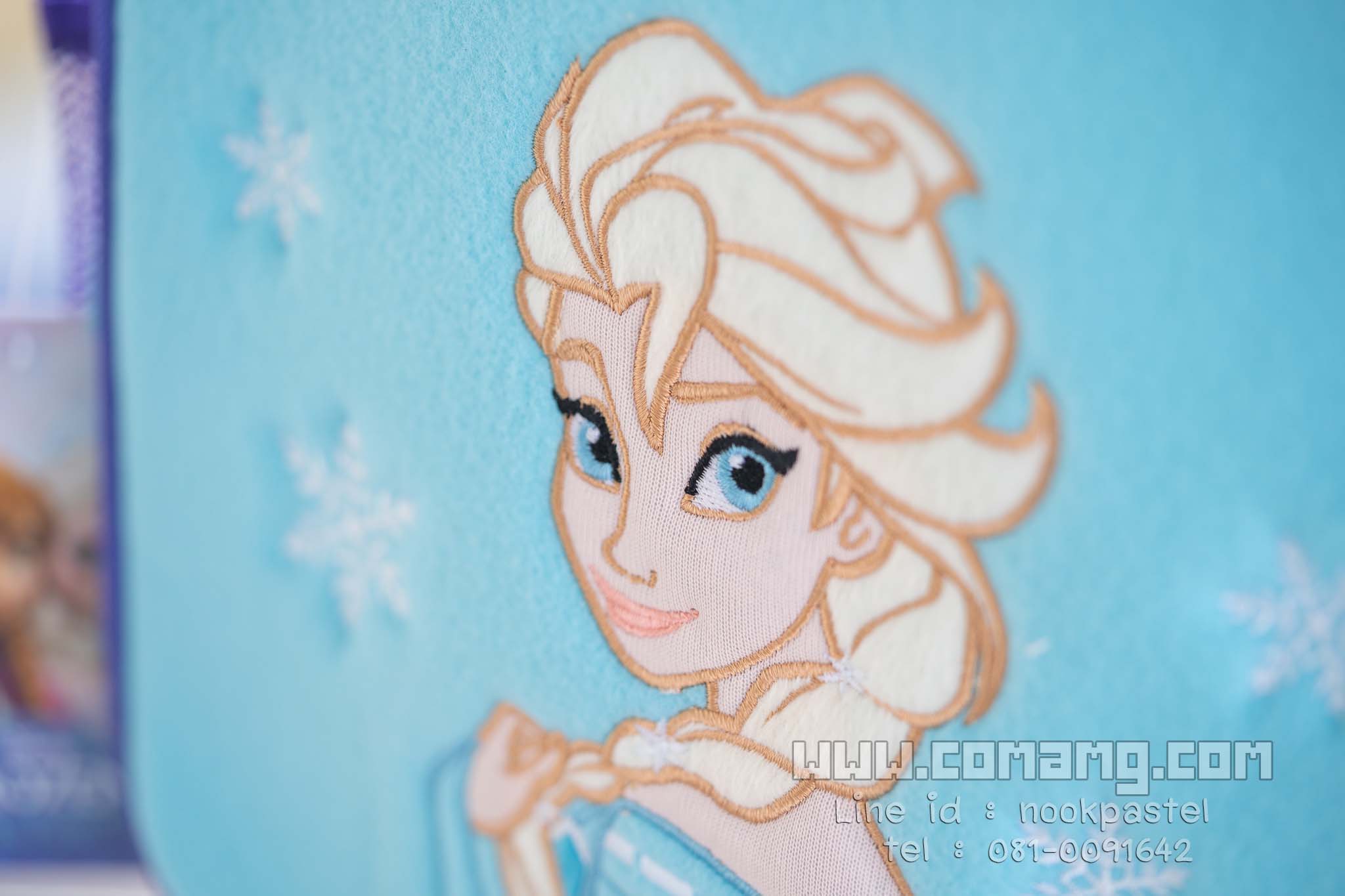 กระเป๋าเป้สะพายหลังเอลซ่า(Frozen) ผ้าสำลี ขนาด12นิ้ว