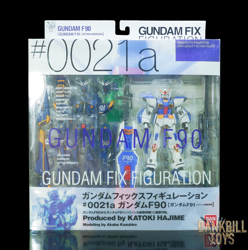 กันดั้ม Bandai G.F.F. GFF Gundam Fix Figuration #0021a F90 Gundam F90 [F91 Gundam F91 Captain Harrison]