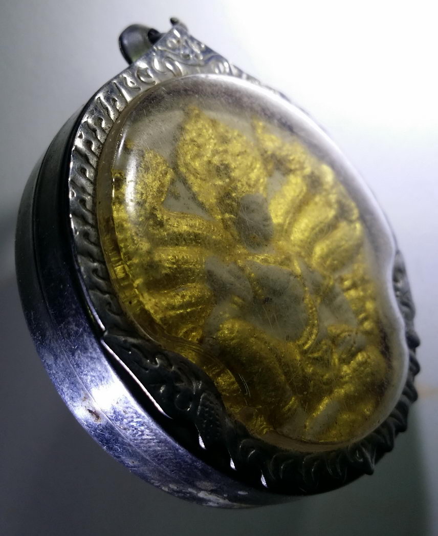 รหัสสินค้า จตุคามรามเทพ 165 พระเทวราชโพธิสัตว์จตุคามรามเทพ เนื้อว่านขาวปัดทอง ไม่ทราบรุ่น