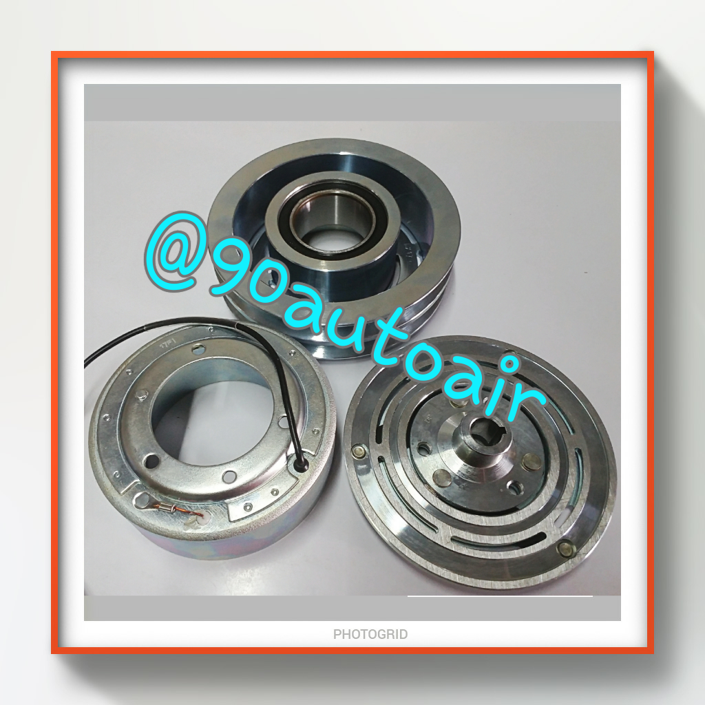 ชุดหน้าคลัชคอมแอร์ 508เล็ก 2ร่อง(12V)