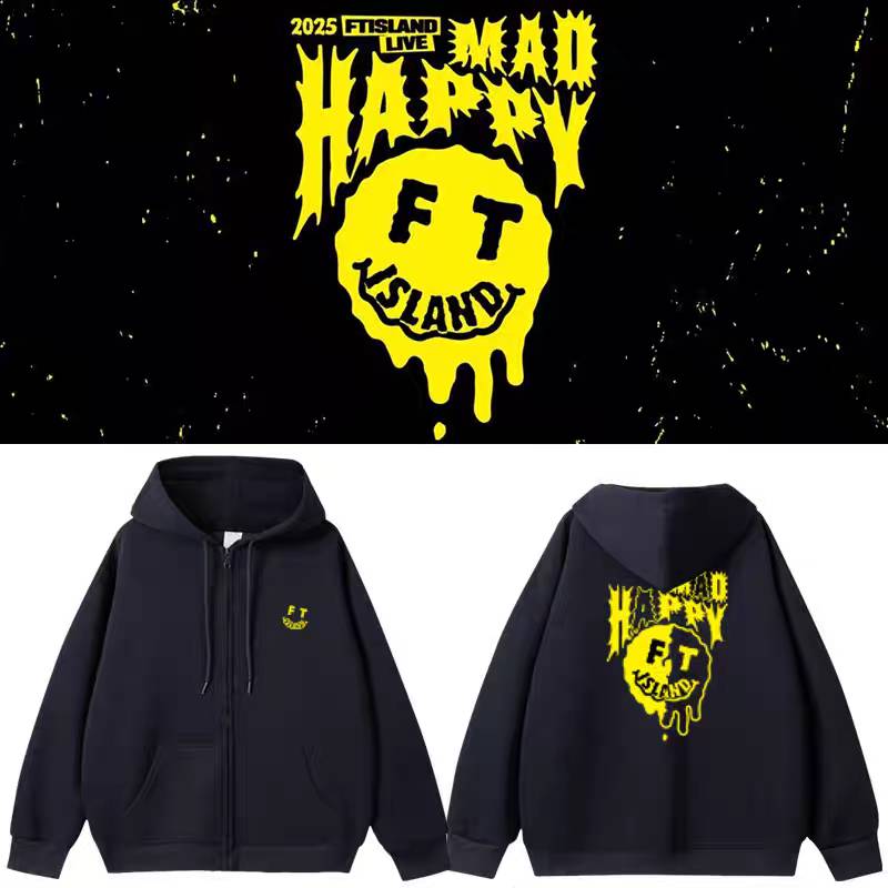เสื้อกันหนาว FT Island : Live 2025 Mad Happy