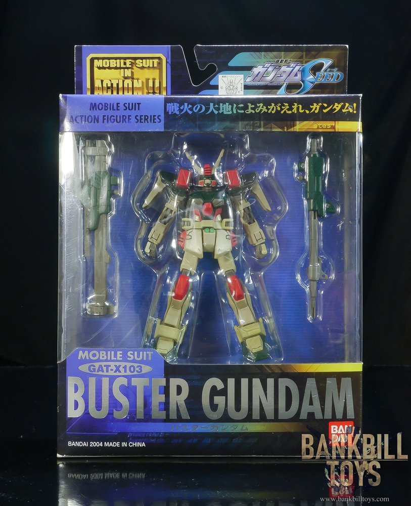 กันดั้ม Bandai MSIA MIA Mobile Suit in Action !! GAT-X103 Buster Gundam