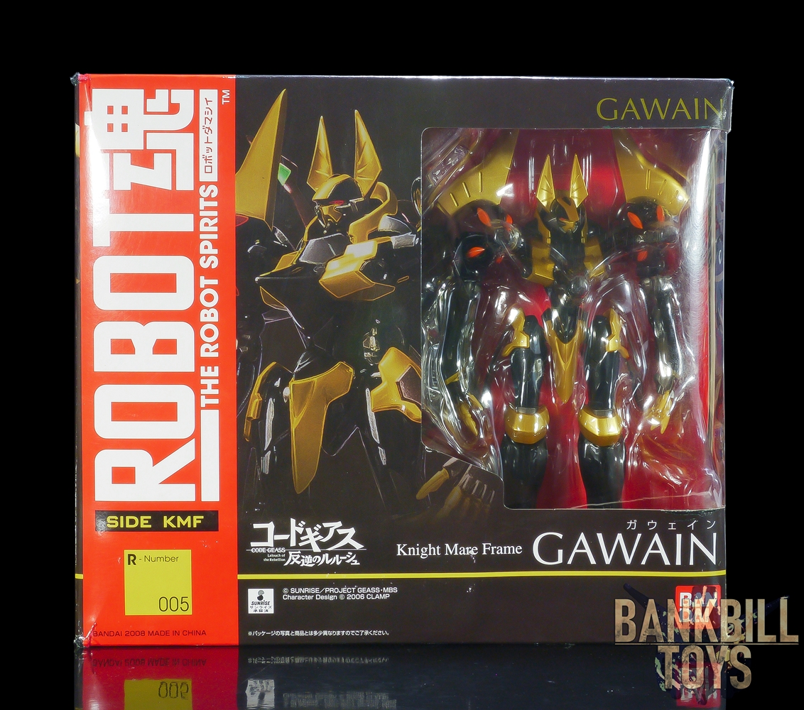 โค้ดกีอัส Code Geass Bandai The Robot Spirits <SIDE KMF> R-005 IFX-V3D1 Gawain