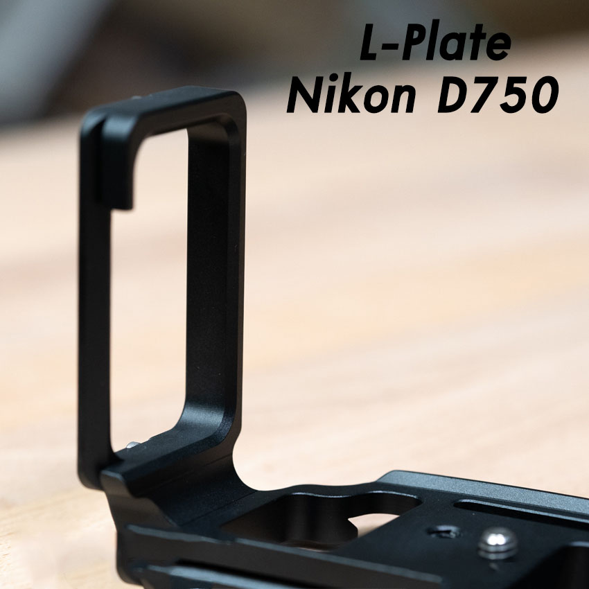 L-Plate Nikon D750 Camera Grip เพิ่มความกระชับในการจับถือ